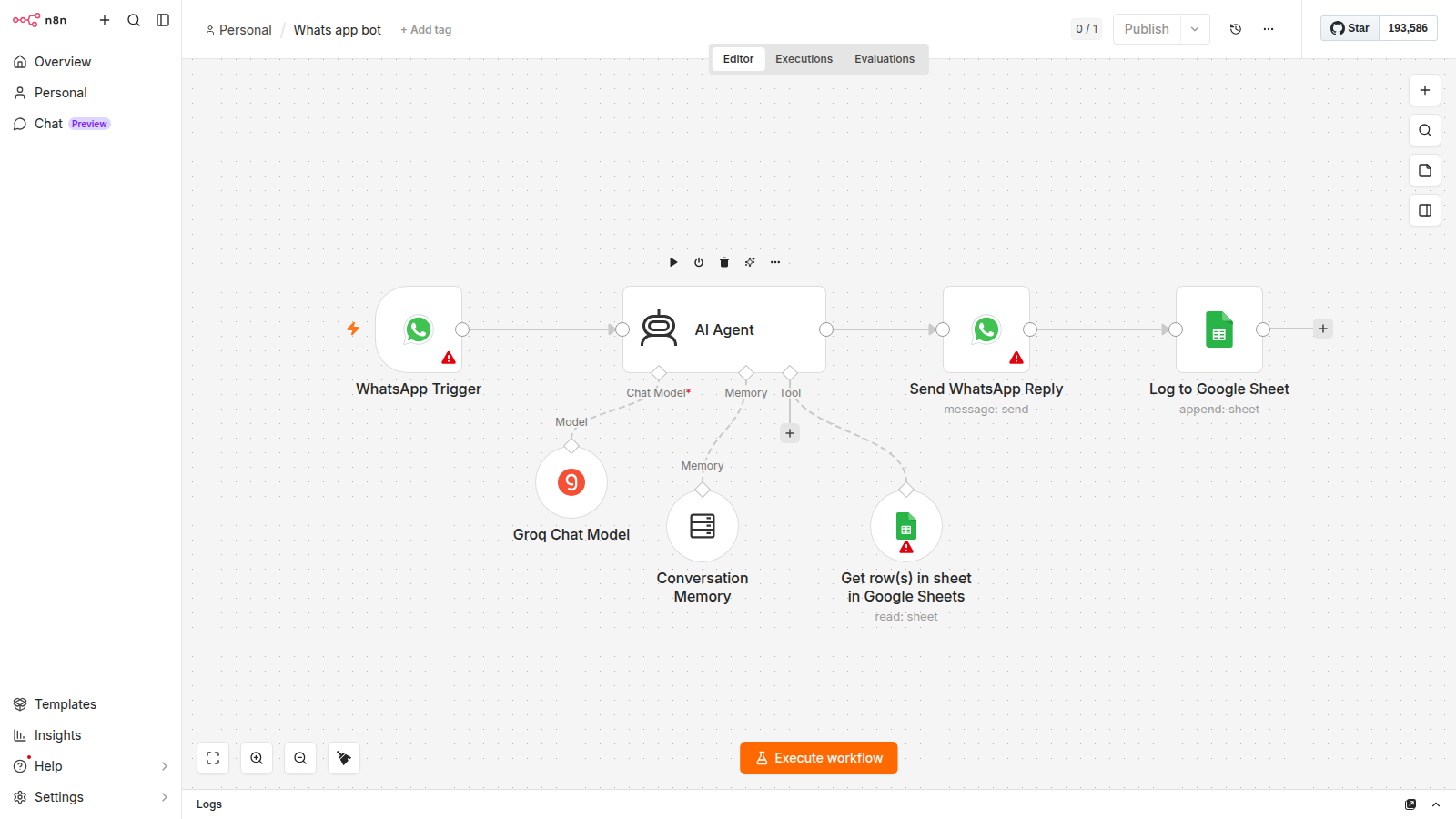 AI & Workflow Automation screenshot